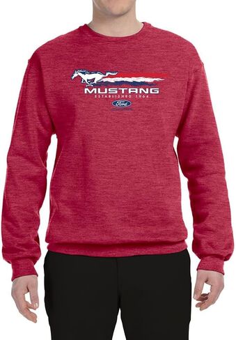 سويت شيرت Wild Bobby Ford Mustang USA Pony Logo Est 1964 Classic Racing Logo للسيارات والشاحنات in Saudi Arabia