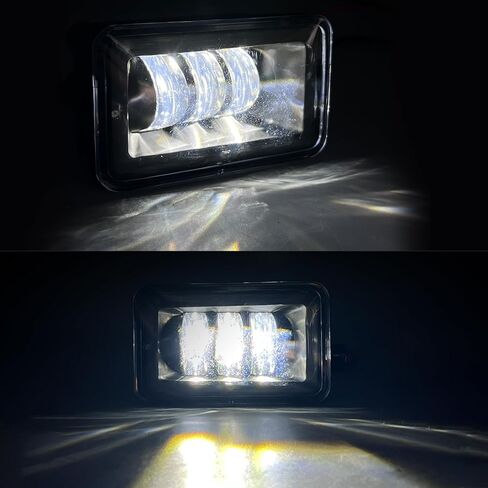 مصابيح الضباب LED تناسب 2006-2014 Ford F-150 F150 مصابيح ضباب الشاحنة مع أضواء النهار الجري وأضواء إشارة الانعطاف in Kuwait
