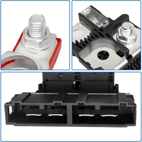 فتيل البطارية ومشبك طرفية البطارية الإيجابية 24340-7F000 متوافق مع Nissan 350Z 2003-2009 NV200 2013-2022 لـ Infiniti FX35 FX45 2003-2008 G35 2003-2007 استبدل 24380-79913 in Saudi Arabia