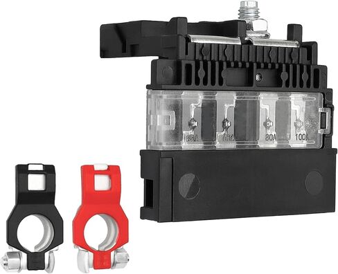 فتيل البطارية ومشبك طرفية البطارية الإيجابية 24340-7F000 متوافق مع Nissan 350Z 2003-2009 NV200 2013-2022 لـ Infiniti FX35 FX45 2003-2008 G35 2003-2007 استبدل 24380-79913 in Saudi Arabia