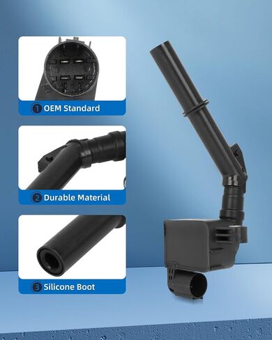 ECCPP UF651 4 ملفات تشغيل محرك السيارات مع 4 شمعات الإشعال إيريديوم لشركة هيونداي لكيا إلنترا توكسون فورتي سول 2011 2012 2013 2014 2015 2016 2017 2018 2019 1.8L 2.0L L4 UF651 C1804 in Kuwait