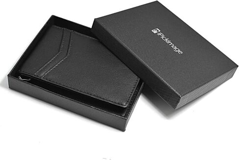 Compatible with - Ford Built Ford Tough Black PU Leather Slim RFID Resistant Bi-fold Men Wallet in Saudi Arabia