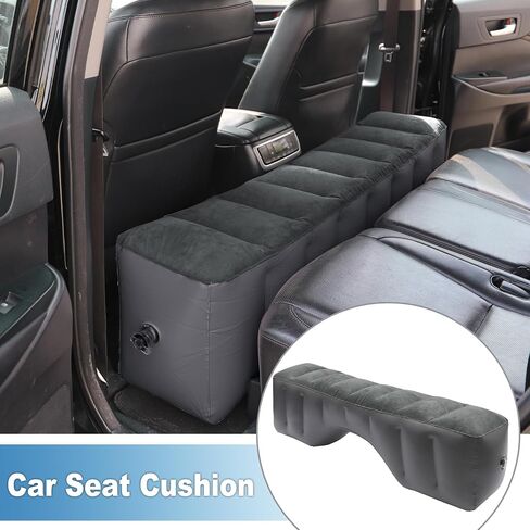 Car Mattress Sleeping Mat Comfortable Rear Seat Air Bed Gap Pad for Napping Travel Blue Gray in Saudi Arabia