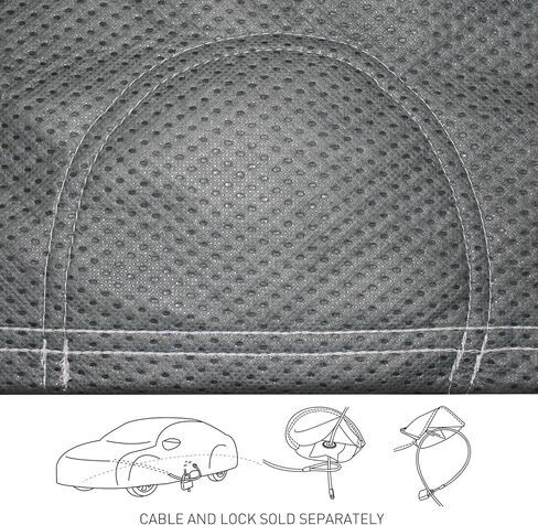 غطاء سيارة مخصص من شركة Coverking لموديلات مختارة من سيارات Daihatsu Rocky - Coverbond 4 (رمادي) in Saudi Arabia