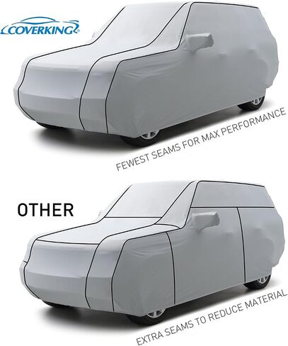 غطاء سيارة مخصص من شركة Coverking لموديلات مختارة من سيارات Daihatsu Rocky - Coverbond 4 (رمادي) in Saudi Arabia