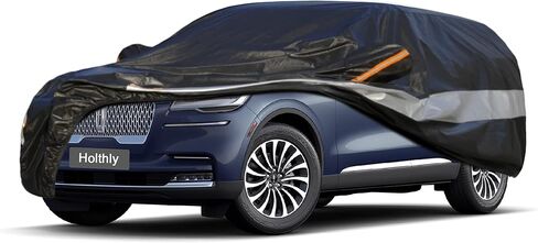 غطاء سيارة SUV مناسب حسب الطلب لينكولن أفياتور 2002-2025، أغطية سيارة خارجية مقاومة للماء بنسبة 100%، حماية من المطر والغبار والثلوج. (يتم الشحن من المستودع الأمريكي، ويصل خلال 3-7 أيام) in Kuwait