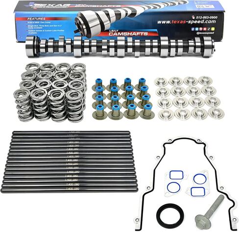 Texas Speed TSP BFD Chop Monster 6.2L Rec Port Cam LS3 L99 LSA LS9 L92 L96 L9H 6.2 6.0 Camshaft Kit in Kuwait