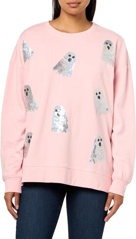Mud Pie Womens Sweatshirt Pink in Saudi Arabia