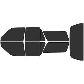 Rvinyl Window Tint Kit Compatible with Toyota 4Runner 1990-1995 - Black 35% - Single Ply No Bubble Film - Do it Yourself Vehicle Front Precut Kit in Saudi Arabia