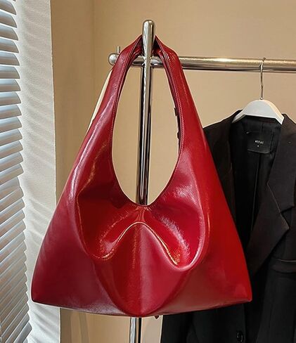 مترهل البولكا نقطة المتشرد حقائب النساء ربطة القوس فيونكة تحت الإبط حقيبة كتف الهلال Crossbody المحافظ السفر حقيبة يد للعمل 2025 in Kuwait