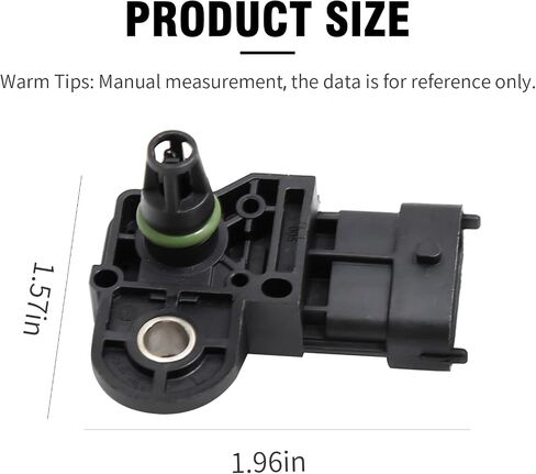 68211211AA MAP Sensor, Robust Manifold Absolute Pressure Sensor, Replacement for Jeep Grand Cherokee 2014-2018 Replacement for Ram 1500 2014-2018, Replaces 45962121F 46330273 in Saudi Arabia