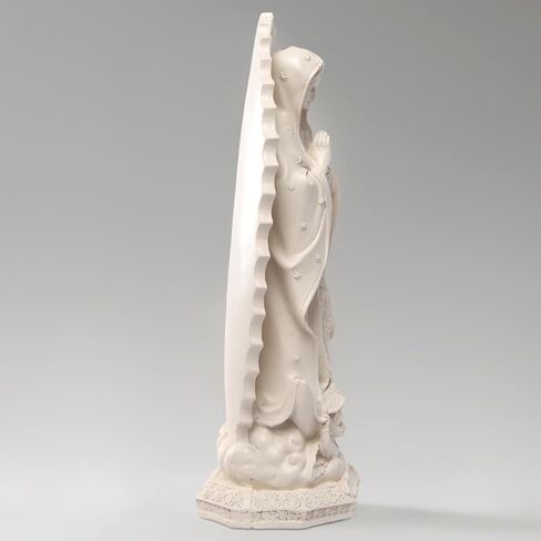 تمثال سيدة غوادالوبي الديني، تمثال مريم العذراء مقاس 11.6 بوصة، منحوتة من الراتنج، فن ديني ملهم لديكور المنزل/هدية كاثوليكية، تمثال الأم ماري in Kuwait