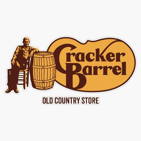 Cracker Barrel Sticker Vinyl Bumper Sticker Decal Waterproof 5" in Saudi Arabia