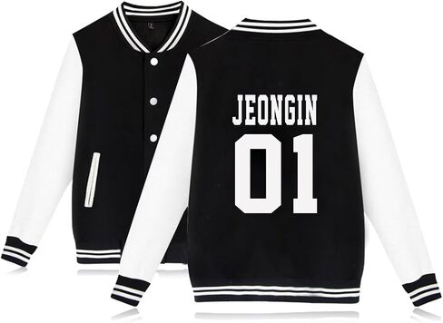 SKZ البيسبول سترة اسكواش Bangchan فيليكس Hyunjin Jeongin Minho منفذها سترة البلوز بلوزات للنساء in Kuwait