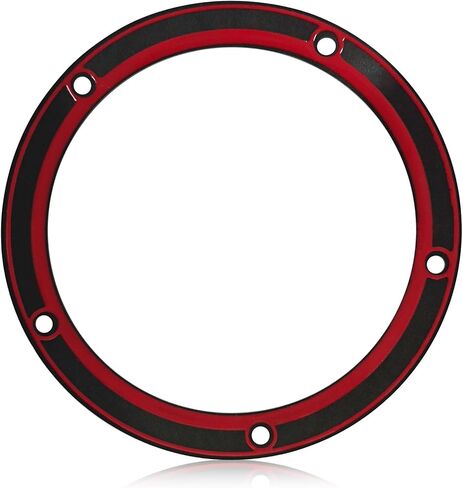 Derby Cover Gasket for Harley Touring Dyna Electra Glide Softail Fatboy FXD 1999-2016, 5 Holes Twin Cam Derby Cover Gasket Replacement Parts 25416-99X Compatible with Harley in Saudi Arabia