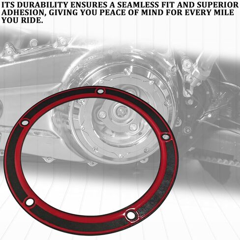 Derby Cover Gasket for Harley Touring Dyna Electra Glide Softail Fatboy FXD 1999-2016, 5 Holes Twin Cam Derby Cover Gasket Replacement Parts 25416-99X Compatible with Harley in Saudi Arabia