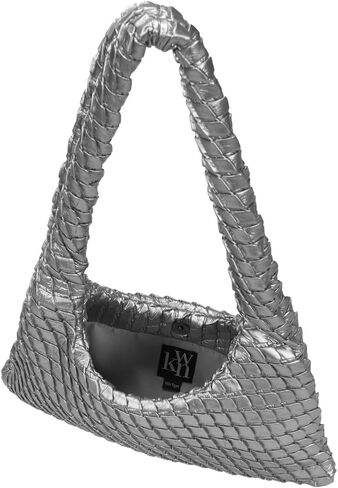 KWANI Textured Hobo Bag - PU Leather Shoulder Tote Handbag for Women, Magnetic Closure, Casual Work Travel Bag in Saudi Arabia