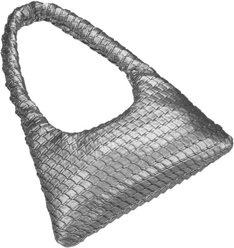 KWANI Textured Hobo Bag - PU Leather Shoulder Tote Handbag for Women, Magnetic Closure, Casual Work Travel Bag in Saudi Arabia