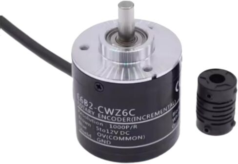 1Pcs/lot Rotary Encoder E6B2-CWZ6C Encoder 20 30 40 60 100 200 360 400 500 600 1000 1024 1800 2000 2500P/R 5-24v E6B2CWZ6C(1000PR) in Kuwait