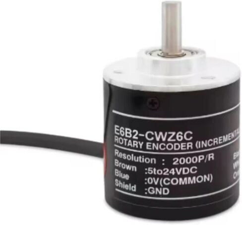 1Pcs/lot Rotary Encoder E6B2-CWZ6C Encoder 20 30 40 60 100 200 360 400 500 600 1000 1024 1800 2000 2500P/R 5-24v E6B2CWZ6C(1000PR) in Kuwait