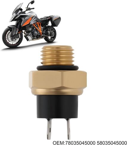 Radiator Fan Thermo Switch Sensor M14 x 1.5mm 85℃ Compatible with KTM 78035045000 58035045000 in Saudi Arabia