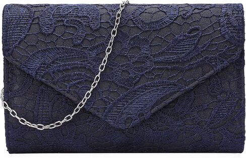 محفظة بمقبض من الدانتيل للنساء حقيبة مسائية عبر الجسم وحفلات الزفاف الرسمية وحقيبة يد أنيقة على شكل مغلف in Kuwait