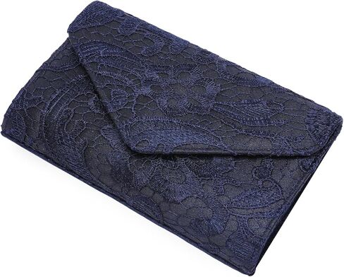 محفظة بمقبض من الدانتيل للنساء حقيبة مسائية عبر الجسم وحفلات الزفاف الرسمية وحقيبة يد أنيقة على شكل مغلف in Kuwait