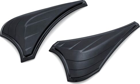 ملحق إكسسوارات الدراجة النارية Kuryakyn 6825: واقيات جرجر لحقائب السرج للدراجات النارية Harley-Davidson 2014-19، أسود ساتان، زوج واحد in Saudi Arabia