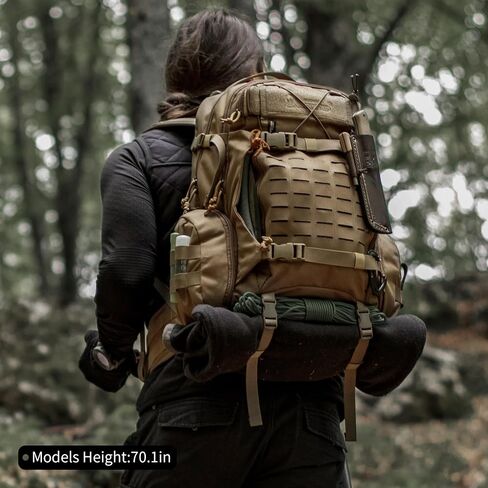 Mardingtop 35L Molle Tactical Military Backpack for Men，Cordura Backpack for Hiking,Camping,Survival in Kuwait