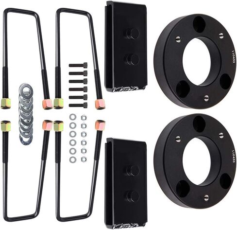 SCITOO 1 inch Front 1.5 inch Rear Leveling lift kit for Ford 2004-2017 Lift Strut Spacer Compatible for Ford for F-150 2.7L 2015-2017 Front Lift Spacers Rear Lift Blocks in Saudi Arabia
