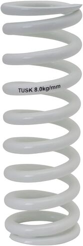 Tusk Rear Custom Shock Spring Compatible with Kawasaki KLR650 2008-2018 (Gray, 361-400 Lbs 9.4 kg/mm) in Saudi Arabia