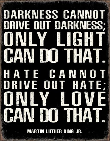 Positive Quotes Wall Decor - Inspirational Wall Art - MLK Quotes - Black Art - Martin Luther King - Motivational Poster - Home Office Living Room Man Cave - Sayings for Wall Decor - Uplifting Gifts in Saudi Arabia