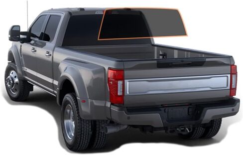 DIY-MotoShield Pro Premium Professional 2mil Ceramic Window Tin Film for 2017-2021 Ford F-250 4 Door Crew - (السائق الأمامي / الراكب 35٪) in Kuwait