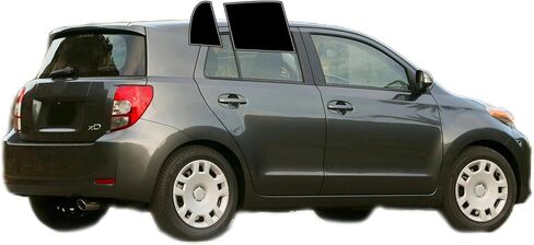 طبقة تظليل النوافذ مسبقة القطع من AUTOTEK، جميع جوانب السيارات، حماية من أشعة الشمس، حماية الخصوصية، زجاج مضاد للكسر، طبقة من طبقتين، أي مجموعة تظليل ملونة لـ Scion XD 2008-2014 in Saudi Arabia