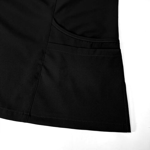 VIAOLI Scrubs for Women Set-Zipper Collar Top & Straight Pants Scrubs Set Medical Nursing Uniforms Clearance in Kuwait