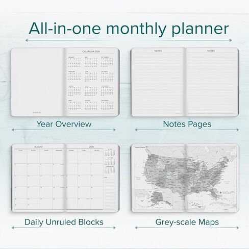 2025 Harbor Large Monthly Planner - Cambridge Super Sonic - 9.75x7.5" in Saudi Arabia