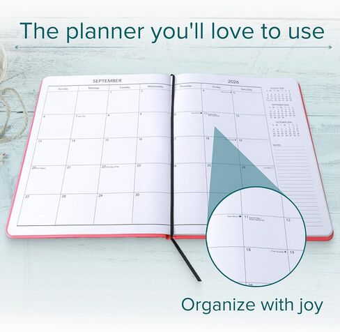 2025 Harbor Large Monthly Planner - Cambridge Super Sonic - 9.75x7.5" in Saudi Arabia