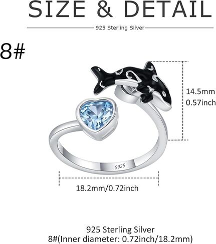 Phoenix Ring 925 Sterling Silver Phoenix Spoon Ring with Opal Adjustable Ring Gothic Firebird Phoenix Jewelry Gift for Women Size 8# in Kuwait