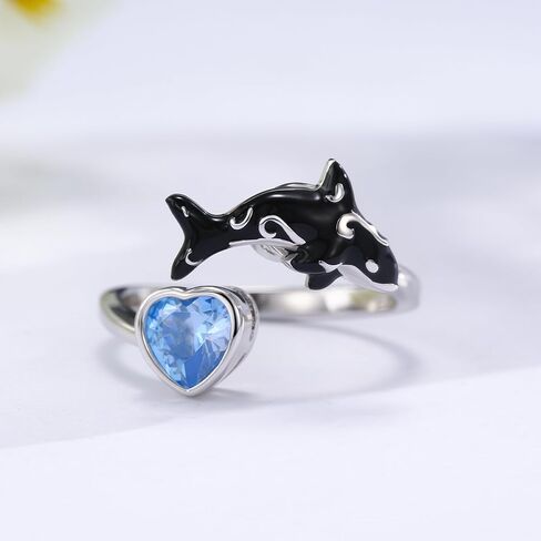 Phoenix Ring 925 Sterling Silver Phoenix Spoon Ring with Opal Adjustable Ring Gothic Firebird Phoenix Jewelry Gift for Women Size 8# in Kuwait