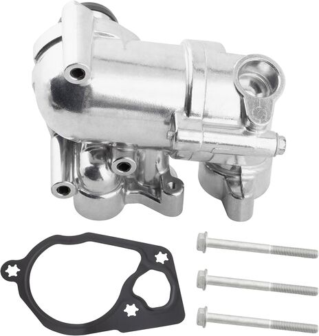 BOXI 902-2078 Engine Coolant Thermostat Housing Assembly Fits for Chevrolet Camaro 2010 2011 2012 2013 2014 2015 / for Cadillac ATS 2013 2014 2015 CTS 2014 2015 V6 3.6L / Replaces 735-180 12652327 in Saudi Arabia