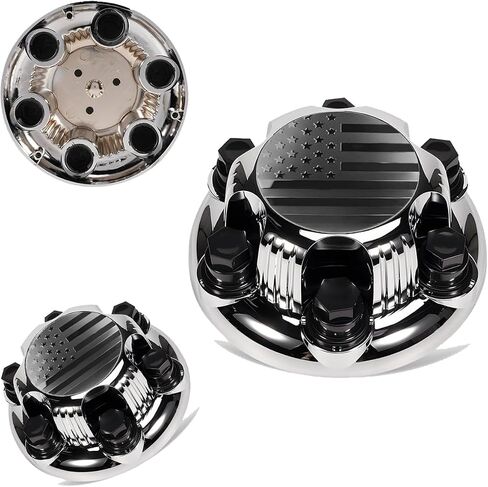 New 6 Lugs Chrome Wheels Center Caps for Silverado/Tahoe/Suburban/Avalanche/Express/Savana/Sierra/Yukon，OEM Replacement Chrome Hub Caps Center Set for 16"/17" Inch Wheel Rims Caps in Saudi Arabia