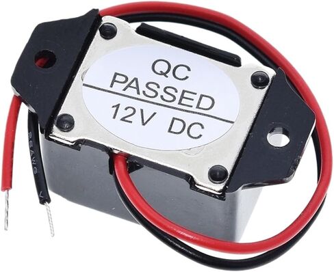 Alarm Buzzer DC 12V 85dB Mini Electronic Alarm Buzzers Constant Tone in Saudi Arabia
