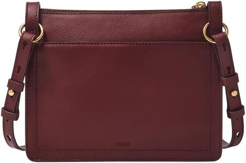 Fossil Taryn Crossbody Bag, Vanilla W/Studs in Kuwait