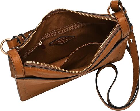Fossil Taryn Crossbody Bag, Vanilla W/Studs in Kuwait