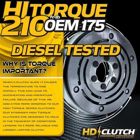 HD Switch Diesel Rated HiTorque 210ftlb (OEM 175) BIGBearing Billet Pulley & Rotor 606242 604182 388862 388767 388769 5218-67 5218-147 5218-214 5218-272 Electric PTO Clutch for Grasshopper Woods in Saudi Arabia