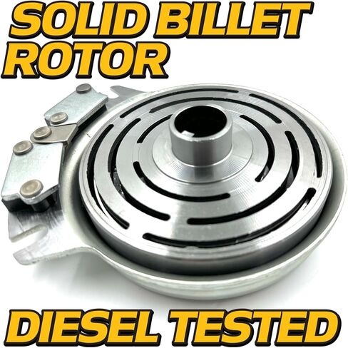HD Switch Diesel Rated HiTorque 210ftlb (OEM 175) BIGBearing Billet Pulley & Rotor 606242 604182 388862 388767 388769 5218-67 5218-147 5218-214 5218-272 Electric PTO Clutch for Grasshopper Woods in Saudi Arabia