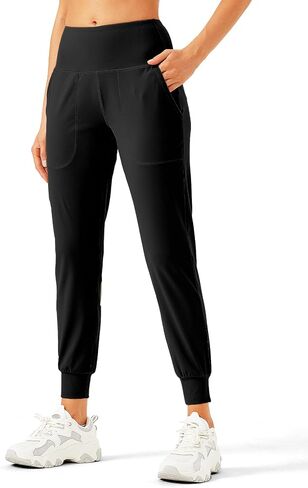 ZUTY Women's Joggers Pants Lightweight Soft Athletic Leggings Tapered Lounge Pants for Workout Yoga Running in Saudi Arabia
