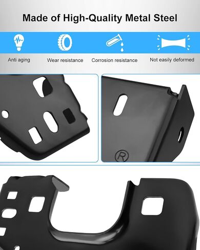 2Pcs Front Bumper Bracket Fit for Chevrolet Silverado GMC Sierra 1500 2019-2023, Left and Right Bumper Mounting Bracket Replace 23388668 23388669 GM1066213 GM1067213 in Saudi Arabia