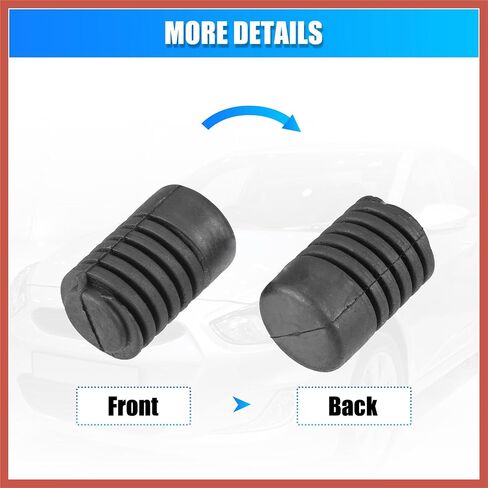 ACROPIX 2 Pcs Car Hood Rubber Bumper Hood Bumper Stops Cushion Stoppers Black Rubber for Hyundai for Kia Car Parts in Saudi Arabia