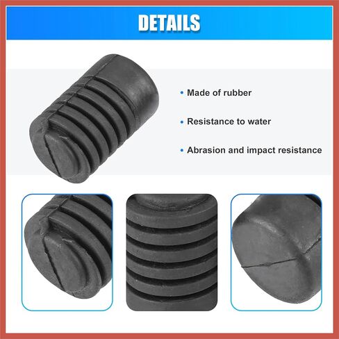 ACROPIX 2 Pcs Car Hood Rubber Bumper Hood Bumper Stops Cushion Stoppers Black Rubber for Hyundai for Kia Car Parts in Saudi Arabia